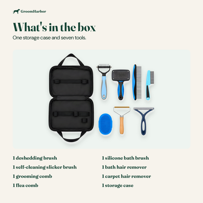 What is in the box: Complete Grooming Kit