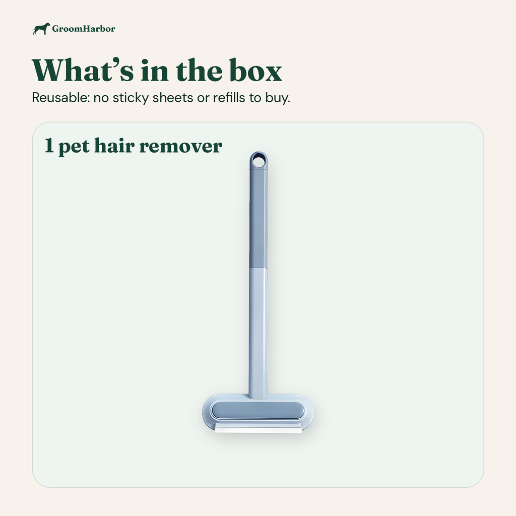 What is in the box: LiftAway 3-in-1 Pet Hair Remover