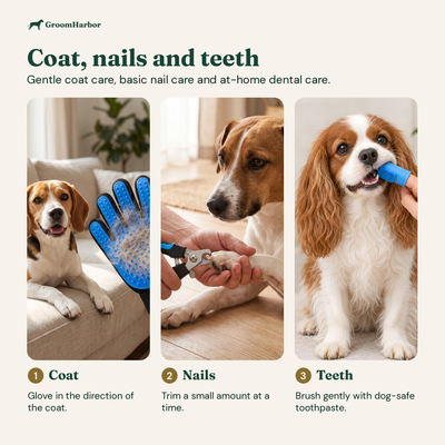 How the Starter Grooming Kit works